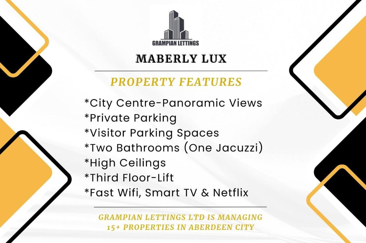 アバディーンMaberly Lux - Grampian Lettings Ltdアパートメント エクステリア 写真